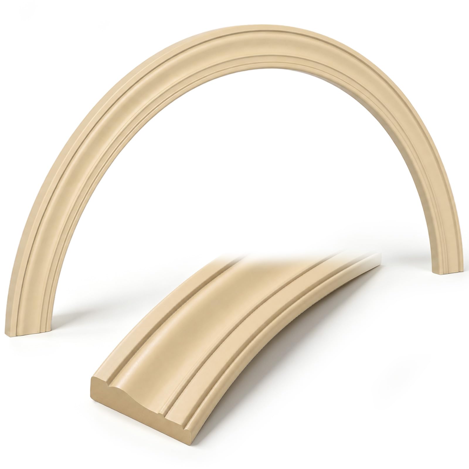 Photo 1 of Novabright Flexible Casing Molding - 11/16" x 3.25" - Light Tan