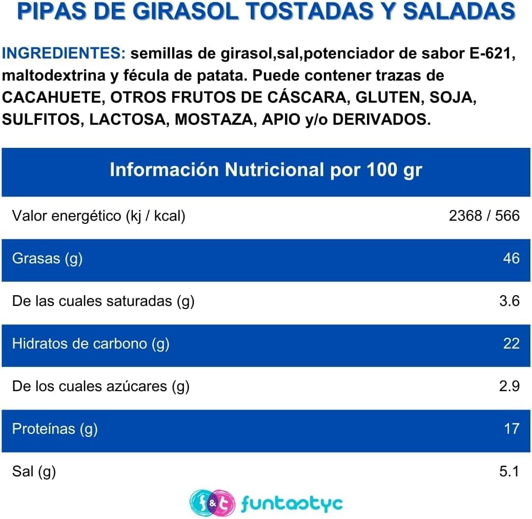 Pipas Cordobesas Pack 10x110g Sabor andaluz auténtico