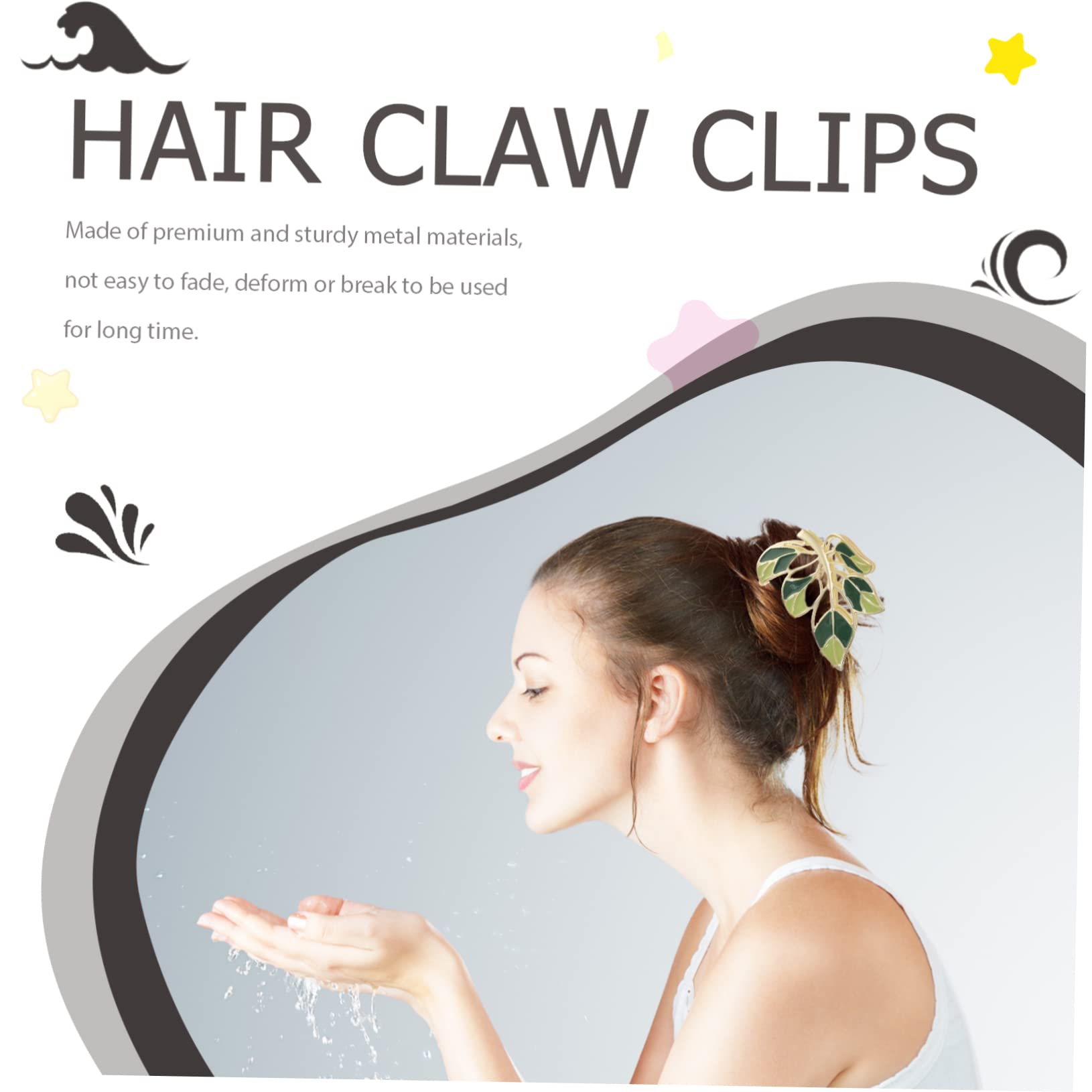 Healeved 9piezas De Pelo Para Mujer Clips De Agarre Fuerte Diseño De Accesorios Para Cabello Para Cumpleaños y Celebraciones Clips De Coloridos
