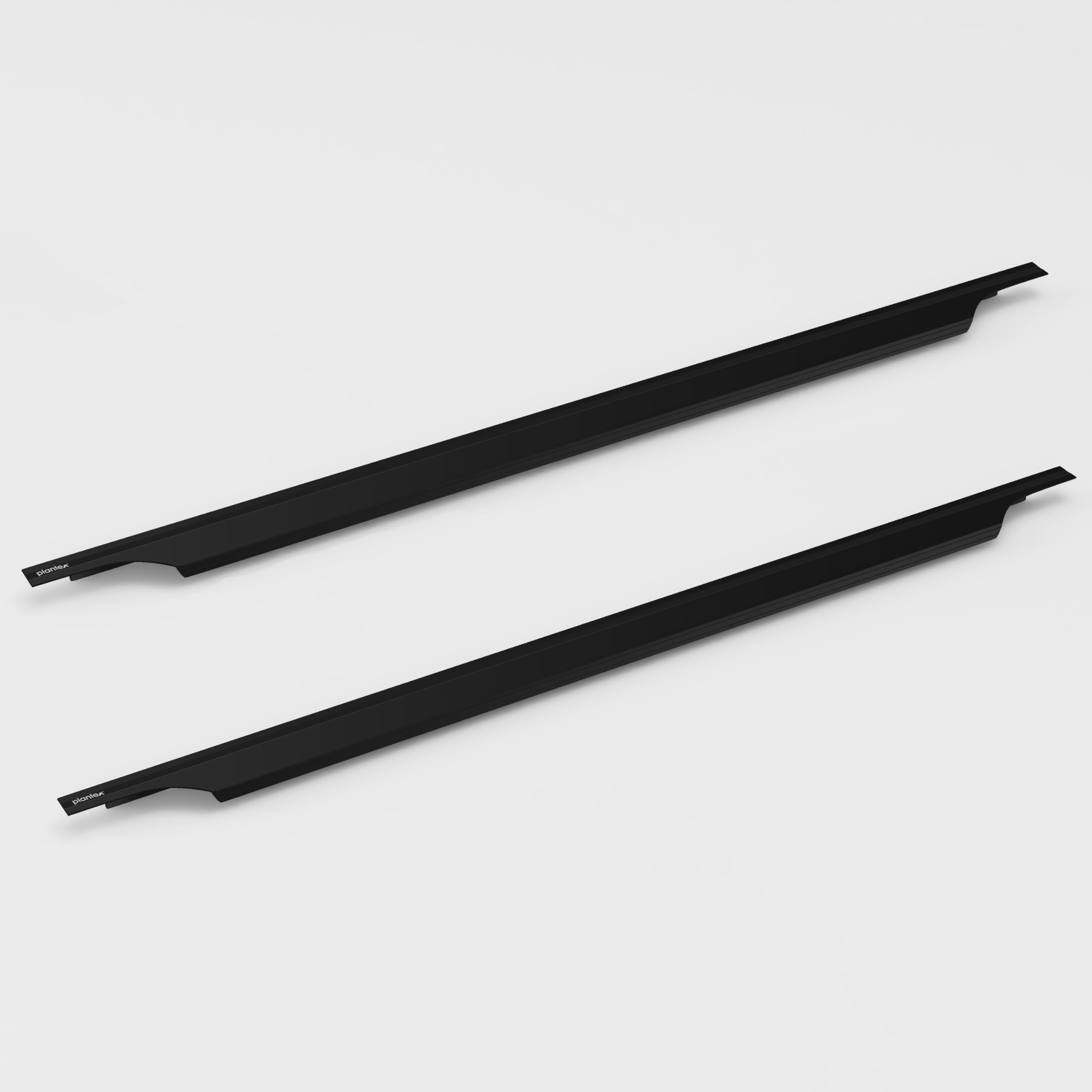 Plantex Profile Handles - Black Kitchen Drawer Pulls -26 Plantex Profile Handles - Black Kitchen Drawer Pulls -26