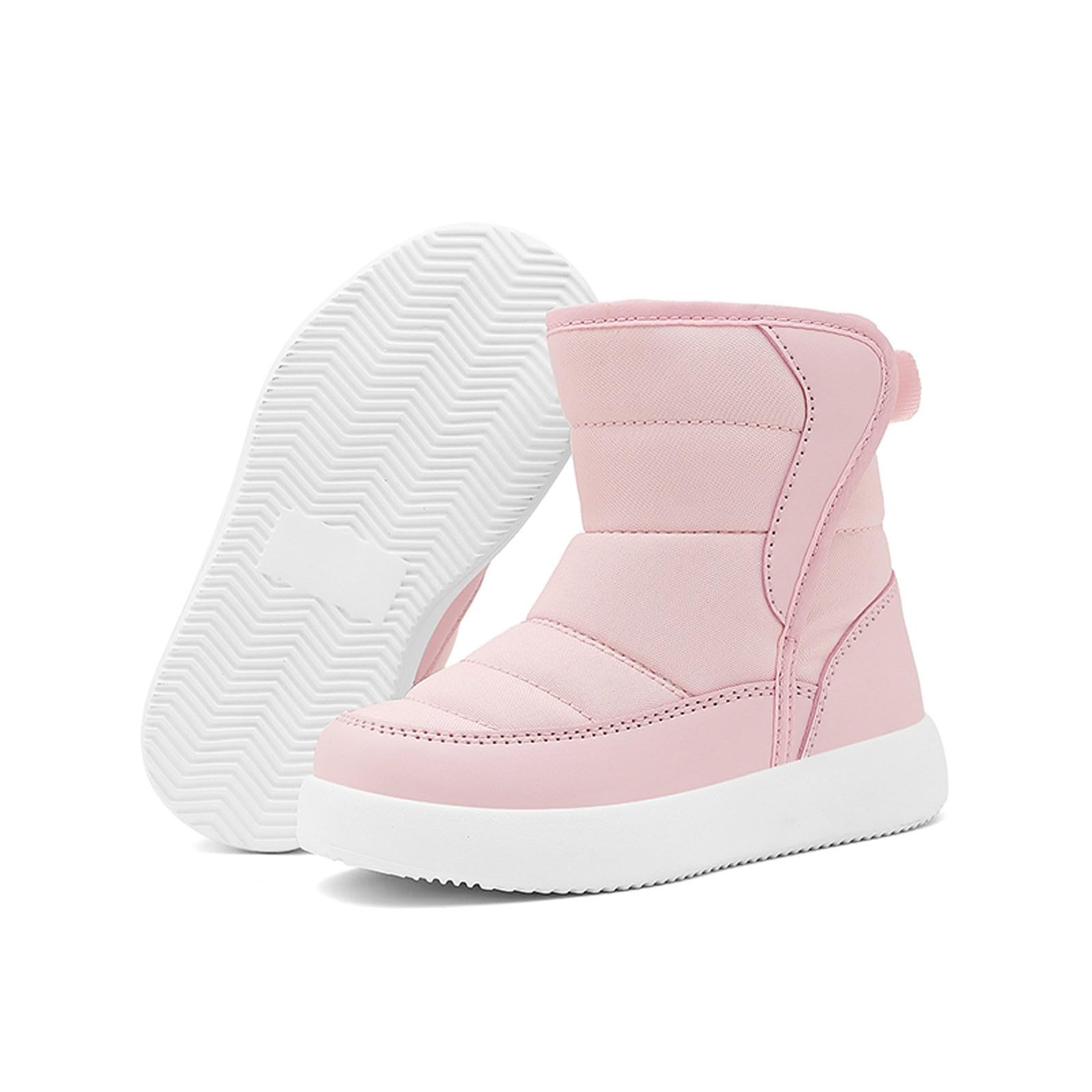 Stivali per Bambini Stivali da Equitazione per Ragazzi e Ragazze Scarpe Traspirante Morbido Casual Bambini Moda Calzature da Escursionismo Bottes de Printemps et d'Automne Fodera in Pile