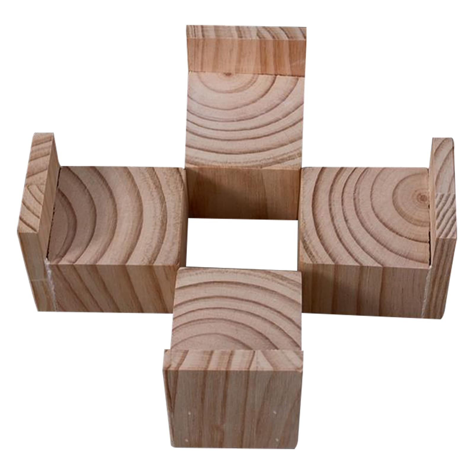 4 × Meubelverhogers Bedverhogers/Lift Bed Risers, Stoel Tafel Bureau Bank Bank Massief Houten Verhogers Liften, Hefhoogte 10cm - Cilindrisch 4 × Meubelverhogers Bedverhogers/Lift Bed Risers, Stoel Tafel Bureau Bank Bank Massief Houten Verhogers Liften, Hefhoogte 10cm - Cilindrisch