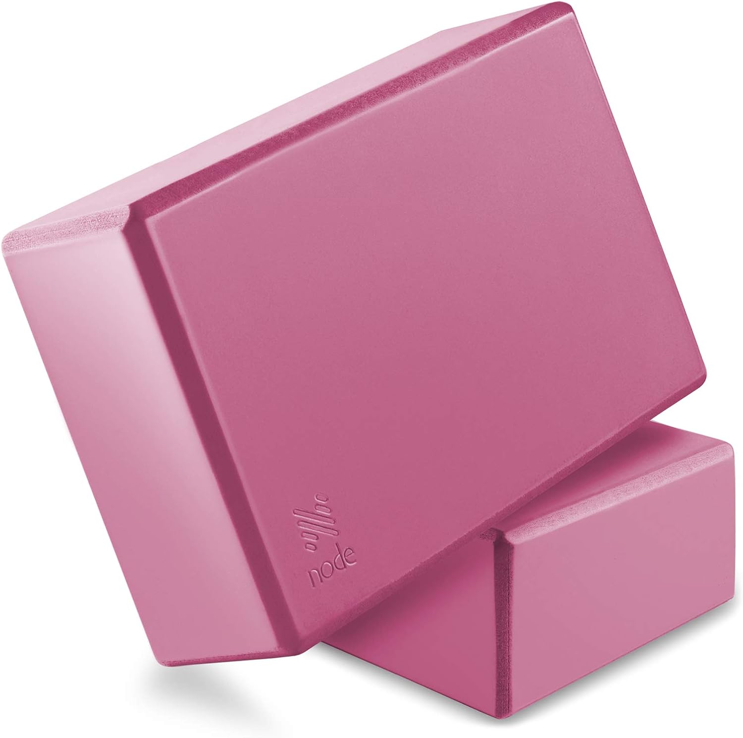 Premium Yoga Block (Set of 2) - 3 Inch Thick EVA Foam Brick - Pink