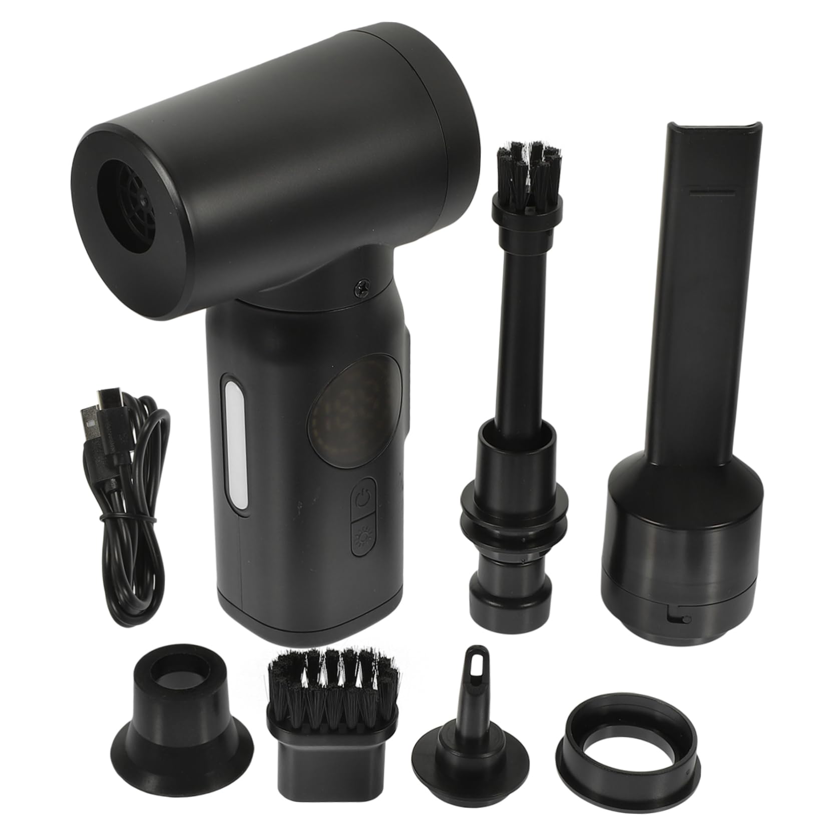 HOMSFOU 1 Set Cordless Compressed Air Duster Rechargeable Electric Air Blower for Keyboard Car Home Cleaning Versatile Vacuum Blower Pump Powerful Dust Cleaner with Ultra Strong Airflow