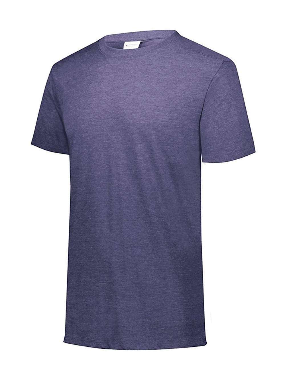 Augusta Sportswear Men's Tri-Blend T-Shirt Navy Heather