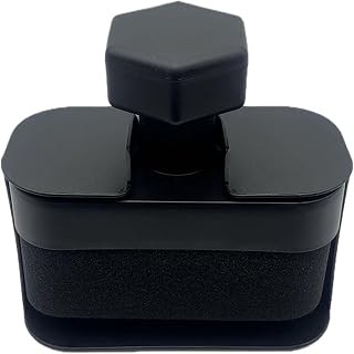 Tire Gloss Applicator - Reusable Coating Block, Smooth Handle Wheel Stamp | Precision Spreader Sponge, Ideal for Vehicle Surfaces Appliance Treatment