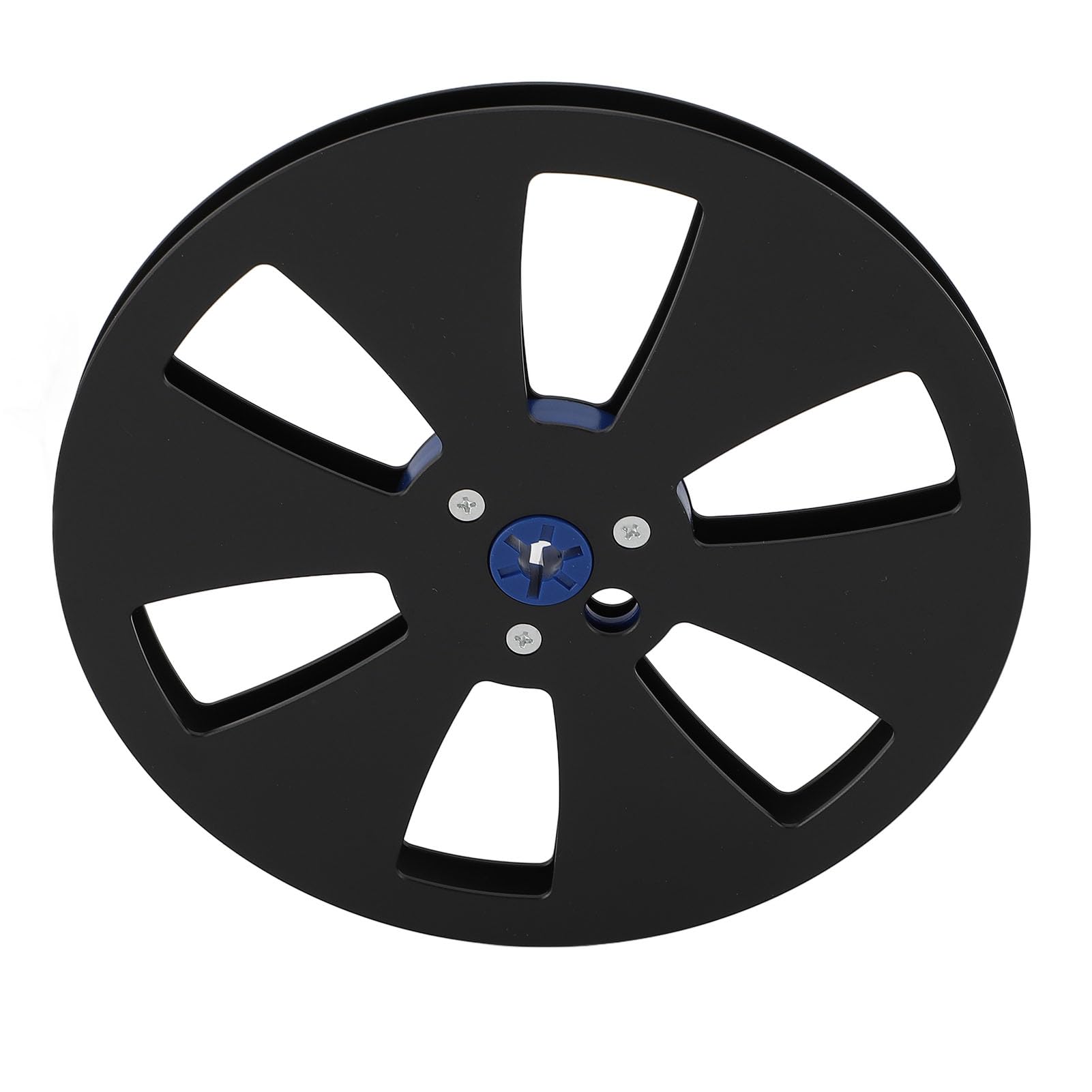 Carrete de cinta vacío de 1/4 de pulgada negro de 7 pulgadas para reproductor analógico