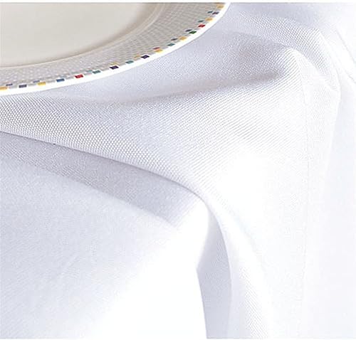 Miniatura 3 de Rectangle Table Cloth Washable Cotton Linen Multiple Sizes White Tablecloth Fashion Restaurant Tablecloth Table Cloth Round Hotel Party Dinner Room