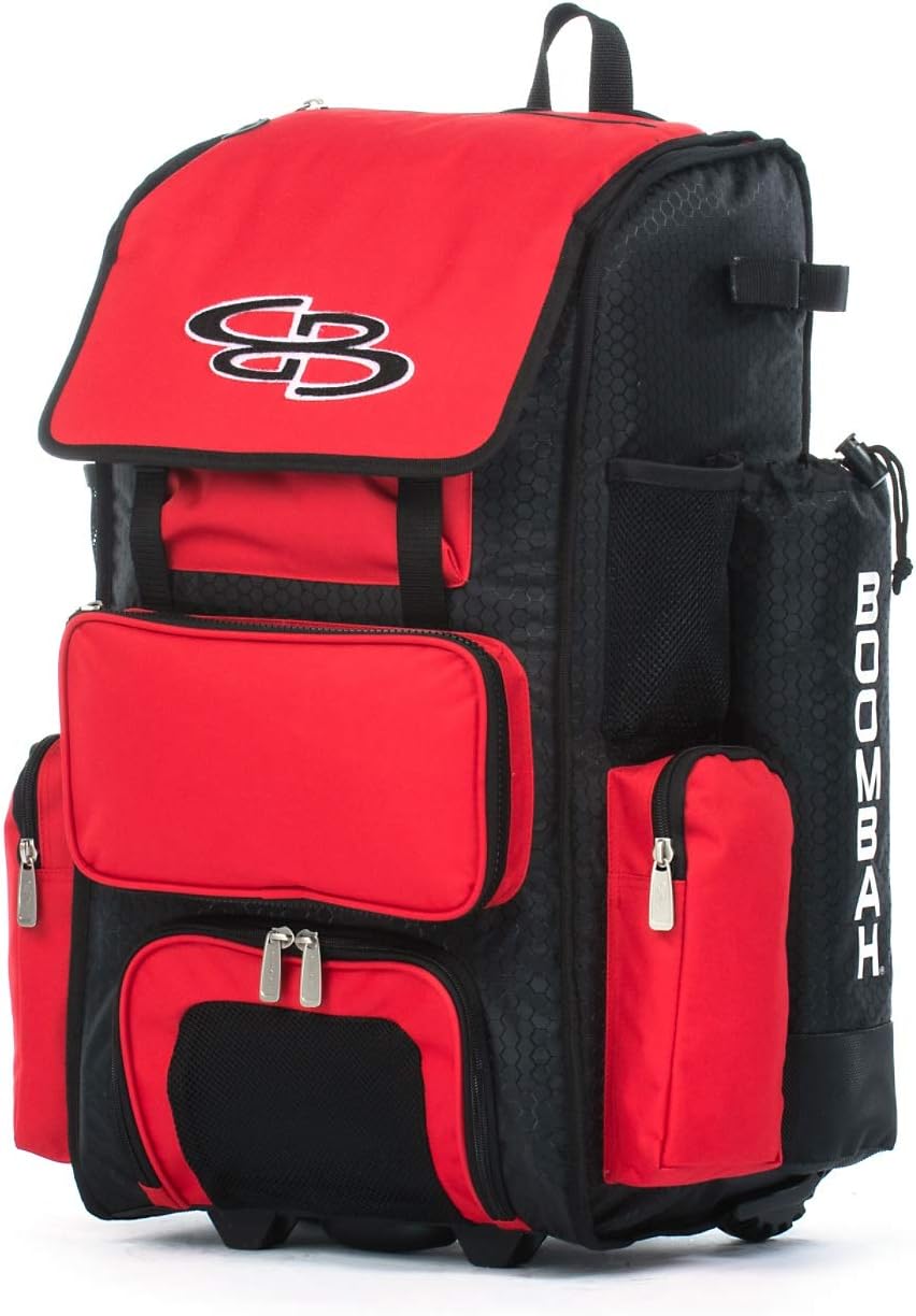 Boombah Superpack Hybrid Rolling Bat Bag - Wheeled & Backpack Version