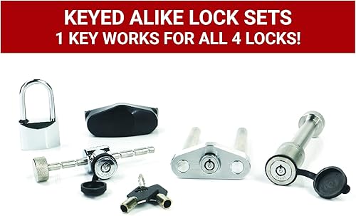 Miniatura 8 de Weigh Safe Soporte de bola de enganche de remolque ajustable, enganche de caída ajustable de 10 pulgadas para receptor de 2 pulgadas, enganche de