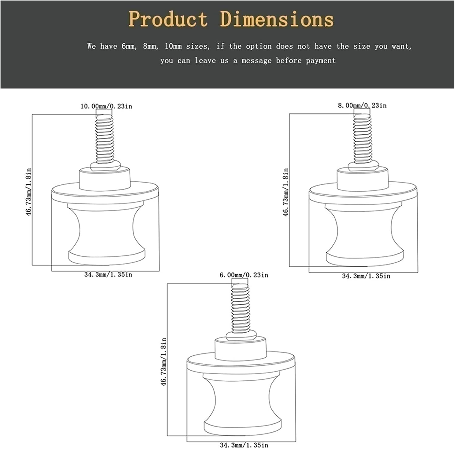 for Ho-nda ST1300A 2003-2012 Swing Screw Sliders Motorbike Spools Stand Arm Drop Fall Protection