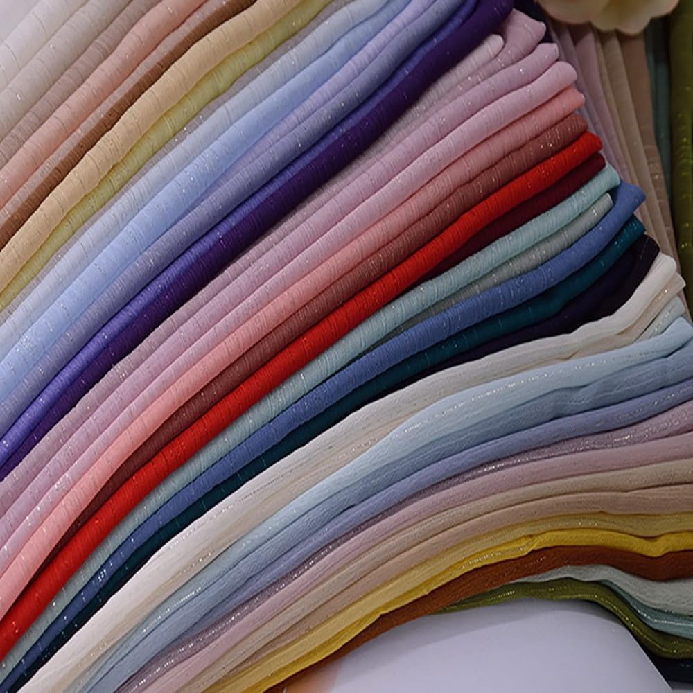 5 yardas x 150 cm de hilo plateado gasa brillante tela de gasa tela de organza tela de poliéster tela decorativa tela brillante para ropa DIY manualidades disfraz boda escenario decoración