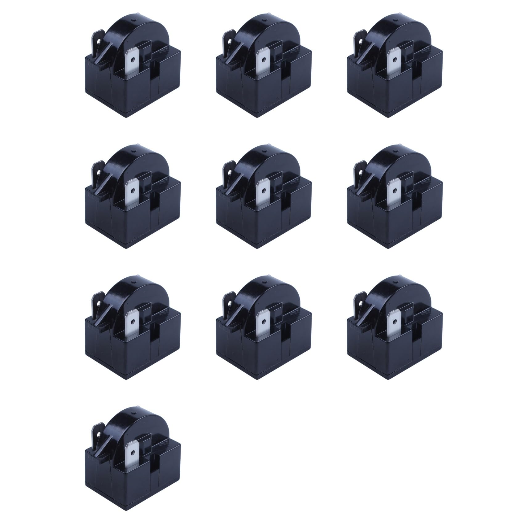 Hndhbfgrt 10X 3PIN Terminals Refrigerator PTC Relay 12 Ohm Resistance