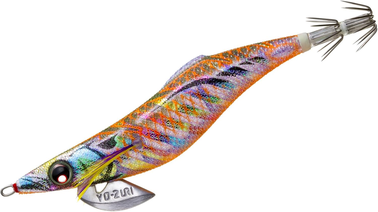 Yo-Zuri Egi Squid Fishing Lure Aurie-Q Finace [Eging Squid Fishing Gear, Fishing Gear, Bait Tree, Egi Trap, bigfin Squid]
