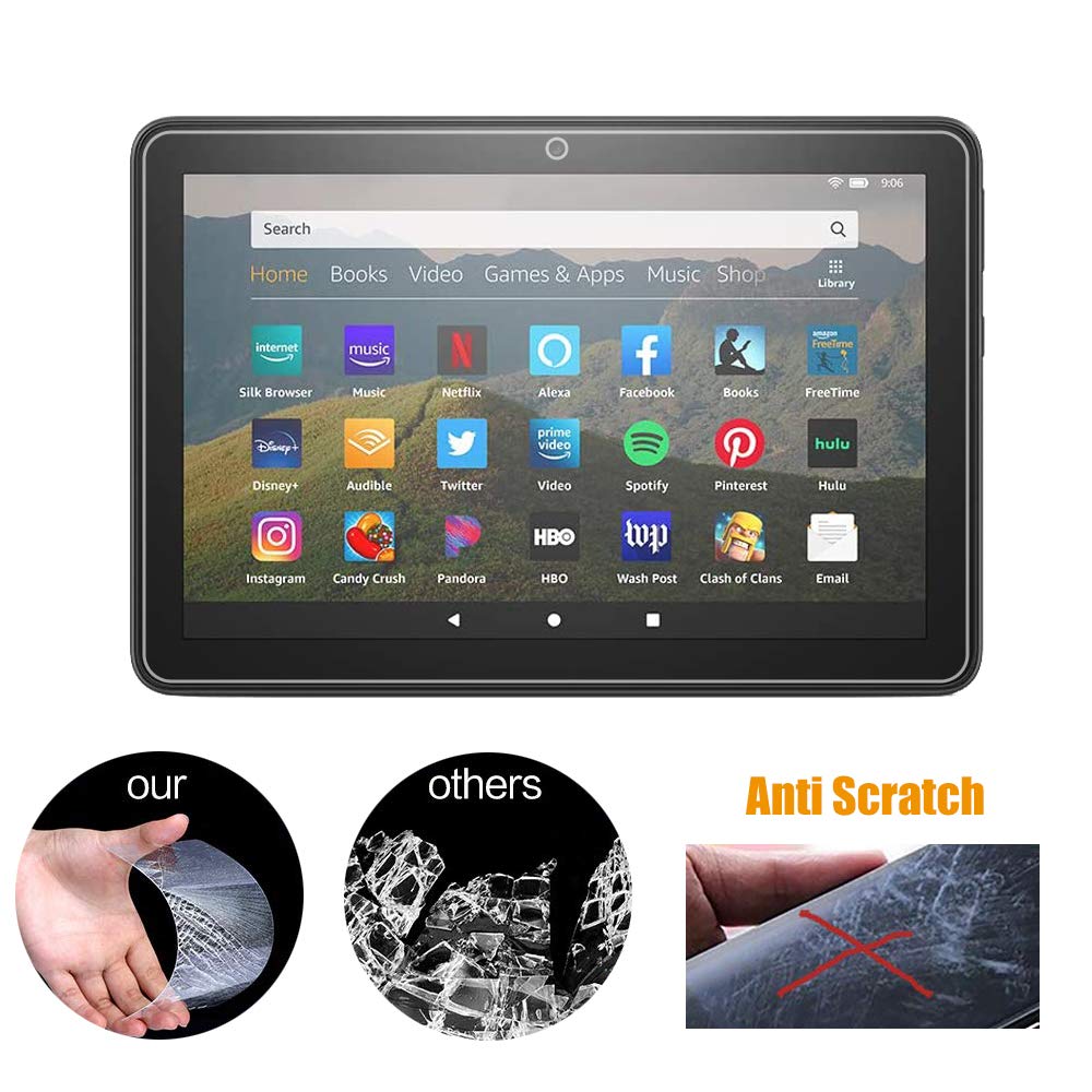[2 sztuki] Ochraniacz ekranu ze szkła hartowanego dla 7 2022/7 dzieci 2022 tablet z 2.5D 9H HD bez pęcherzyków przezroczyste ultra cienkie szkło ochronne