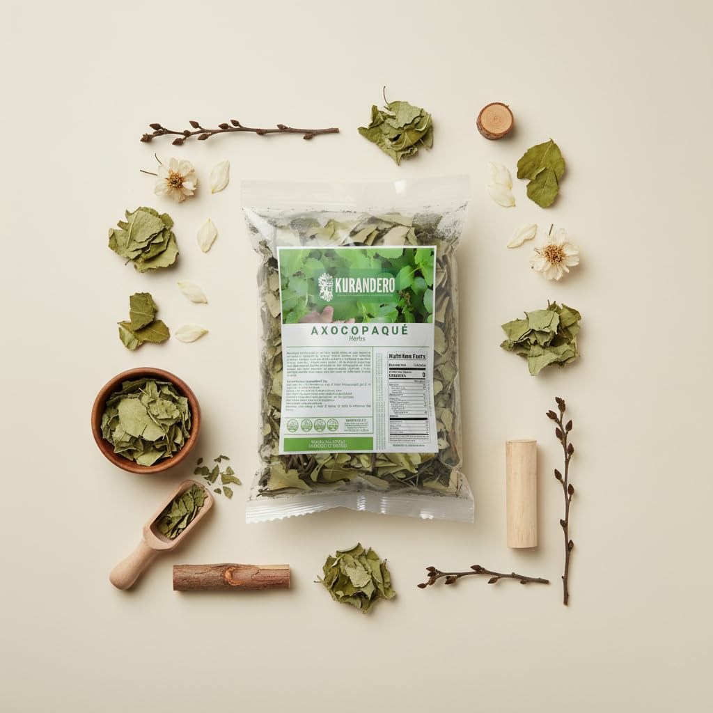KURANDERO Axocopaque Herbal Tea – 4 oz (113g) – 100% Natural Hojas de Axocopaque – Traditional Loose Leaf Tea from Mexico – Caffeine-Free, Vegan, Farm-Grown - Image 2