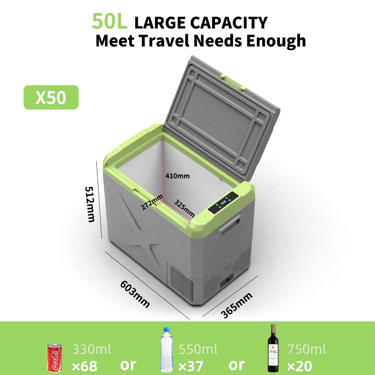 Frigorifero Portatile Alpicool CX50 50 Litri - Per Auto E Campeggio - Foto 6