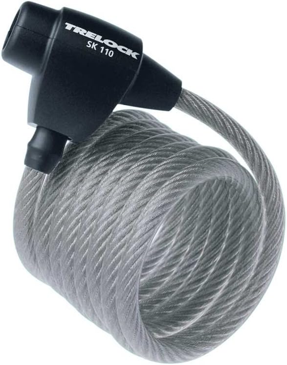 Trelock (torerokku) SK110 Sil Coil Cable Lock 8 mm X 180 cm
