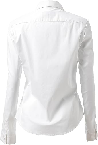 Women's Long Sleeve Basic Casual Elegant Office Tunic Women's Fashion T-Shirt Top Blouse