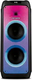 Caixa de Som PartyBox AIWA PB-06 Bluetooth 20H RGB USB TWS Preto