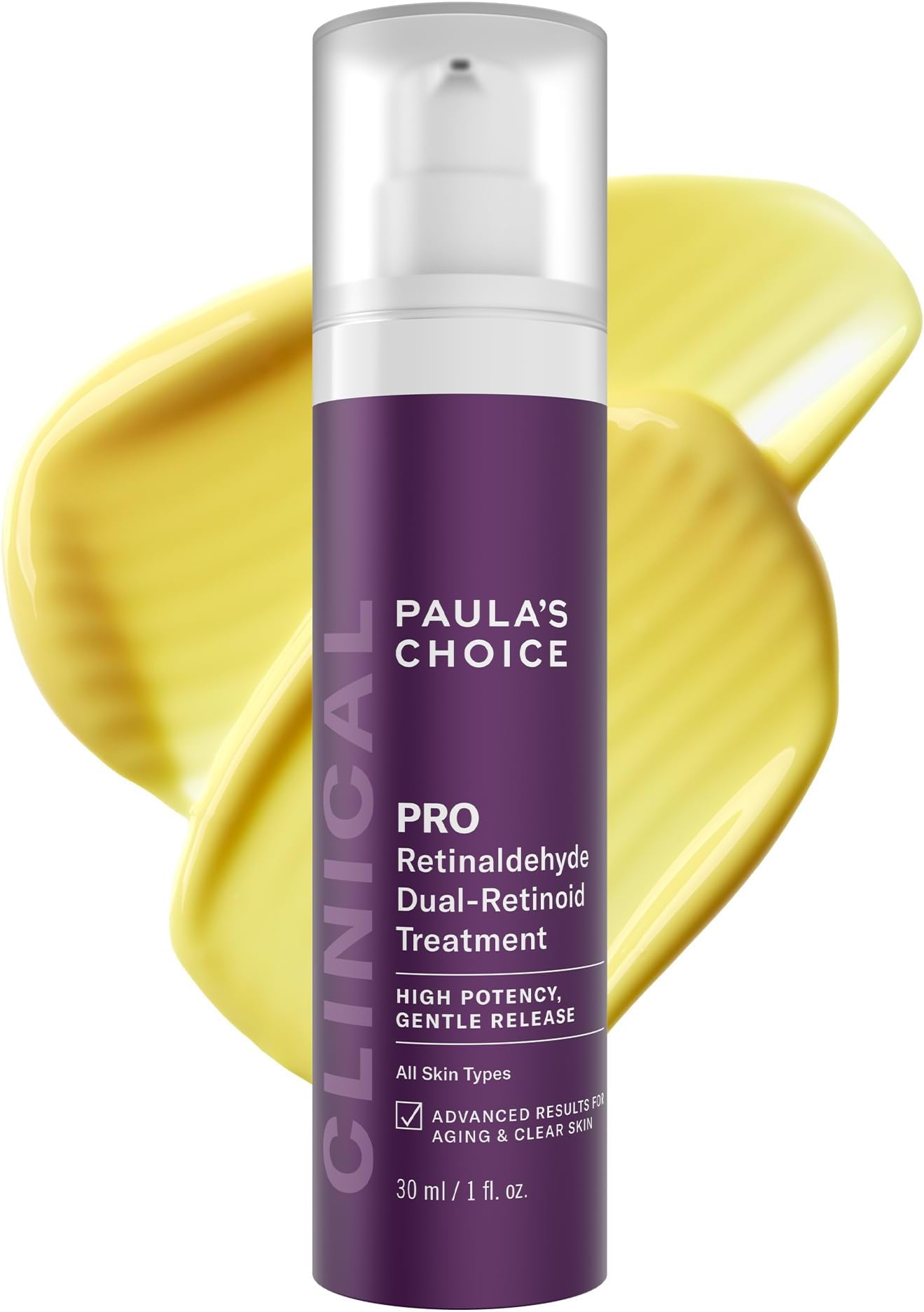Paula’s Choice Pro Retinaldehyde Dual-Retinoid Face Serum Advanced Treatment, High Potency Anti-Aging Serum for Face, Breakout-Prone Skin, Radiance & Rough, Bumpy Texture, Fragrance-Free