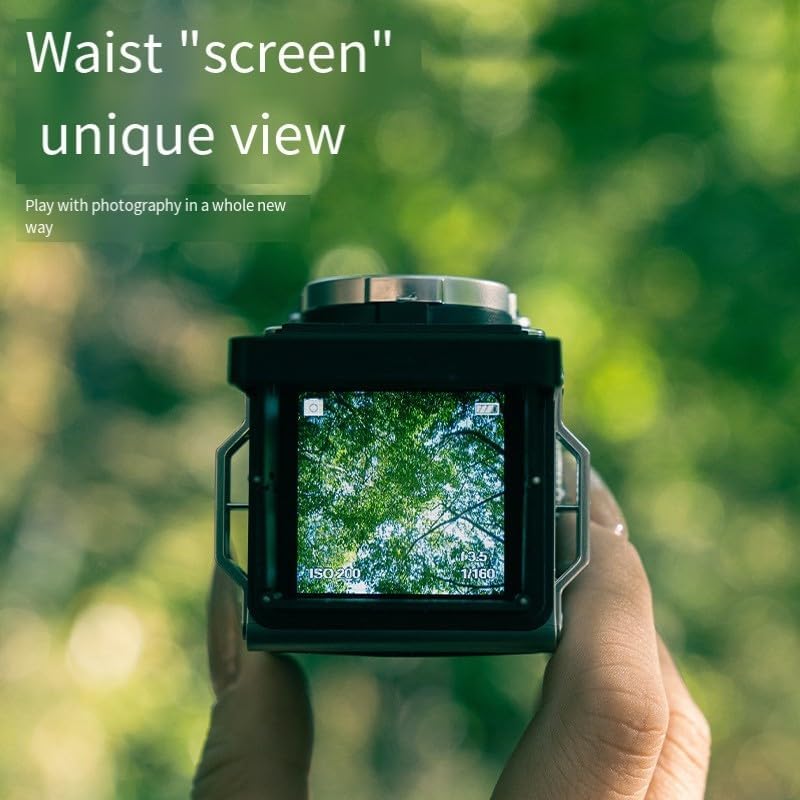 Miniatura 3 de Mini cámara digital vintage, portátil 1080P FHD video 12MP enfoque automático apuntar y disparar para adolescentes, adultos principiantes