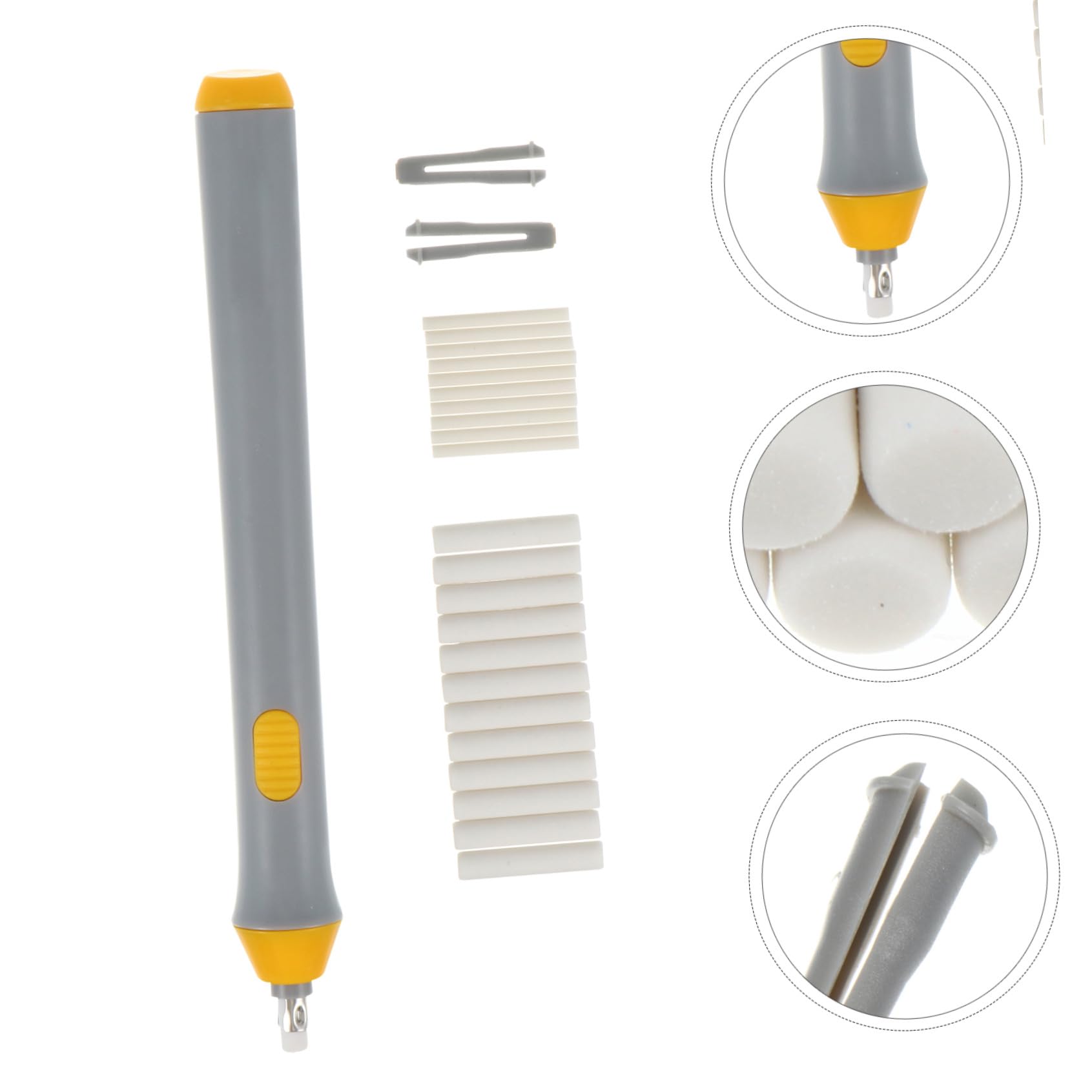 Lurrose 3 Sätze elektrischer Radiergummi elektrischer schrubber es radiergummi professioneller Batterielöschstift s für Kinder Tippfehler Abs