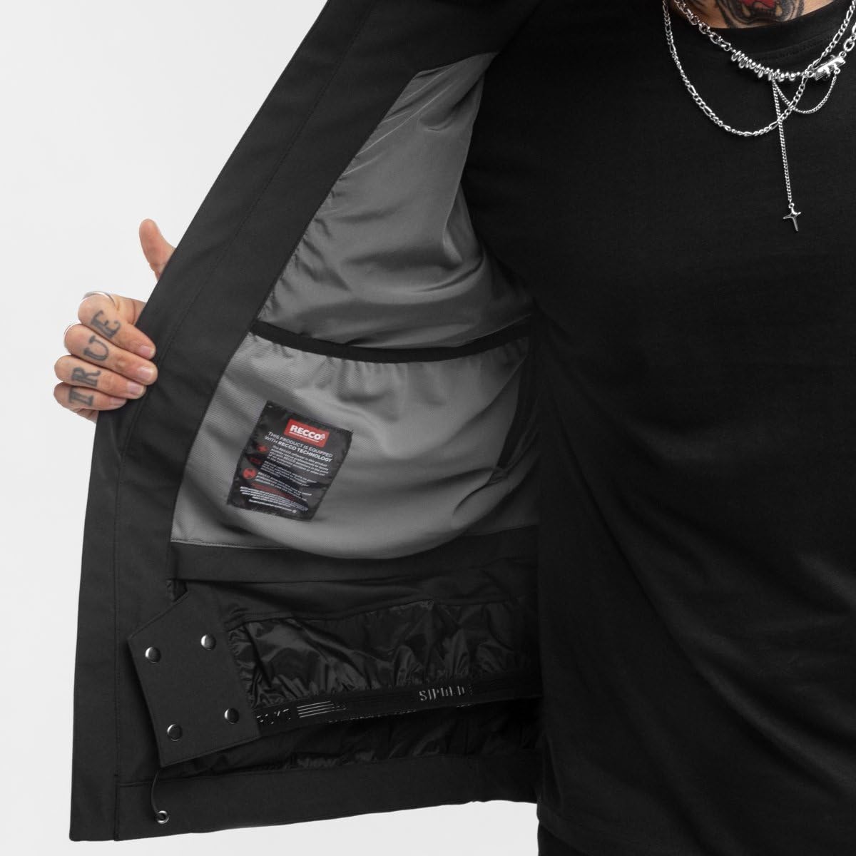SIROKO Chaqueta lifestyle para W5 Nix LF Negro
