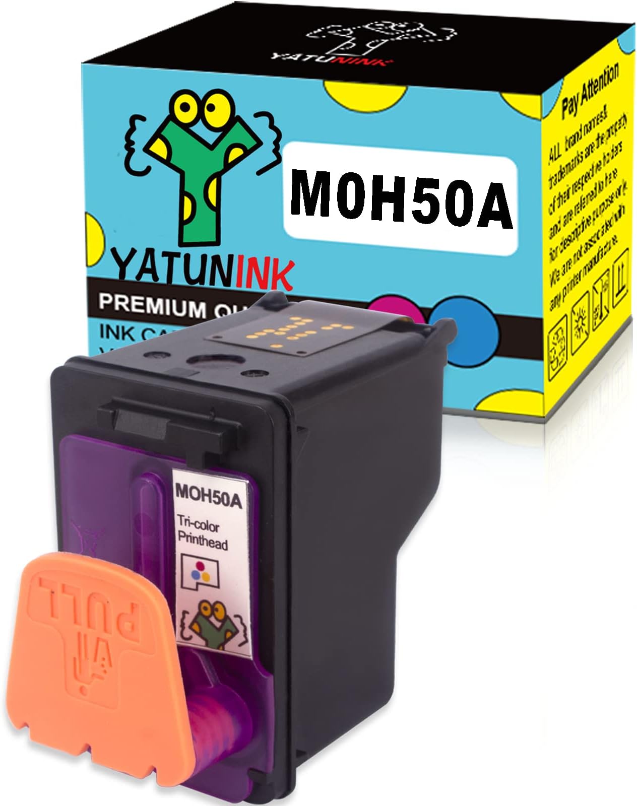 YATUNINK Remanufactured Printhead Replacement for HP M0H50A Print Head Cartridge for HP 5810 5820 GT5810 GT5820 Printhead (1 Tri-Color)