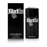 Black XS by Paco Rabanne for Men 3.4 oz Eau de Toilette Spray (Tall Bottle)