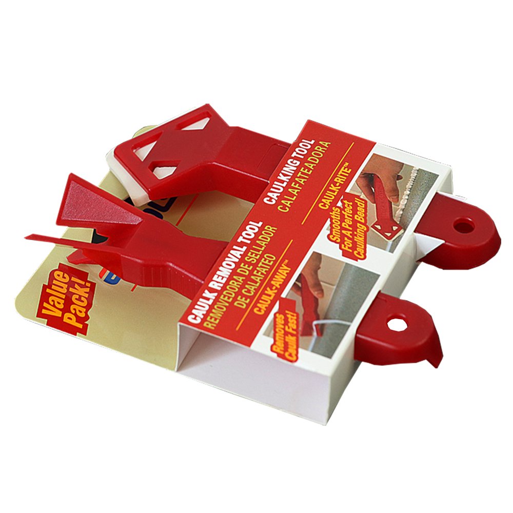 GOOCHAN 2-Piece Caulking Tool Kits,Caulking Smoother and Remover