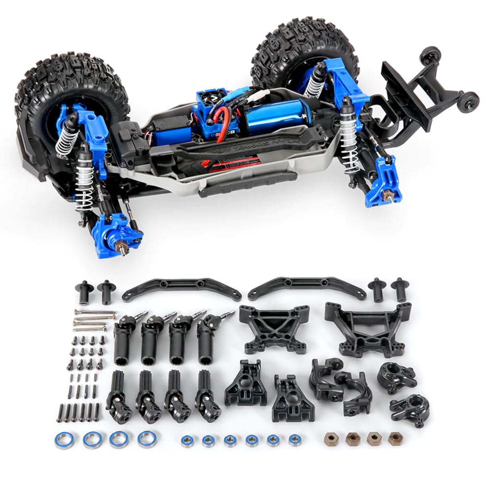 Traxxas Upgrade wzmocniony zestaw skrzyni biegów czarny - Hoss/Slash/Rustler 4X4 TRX9080