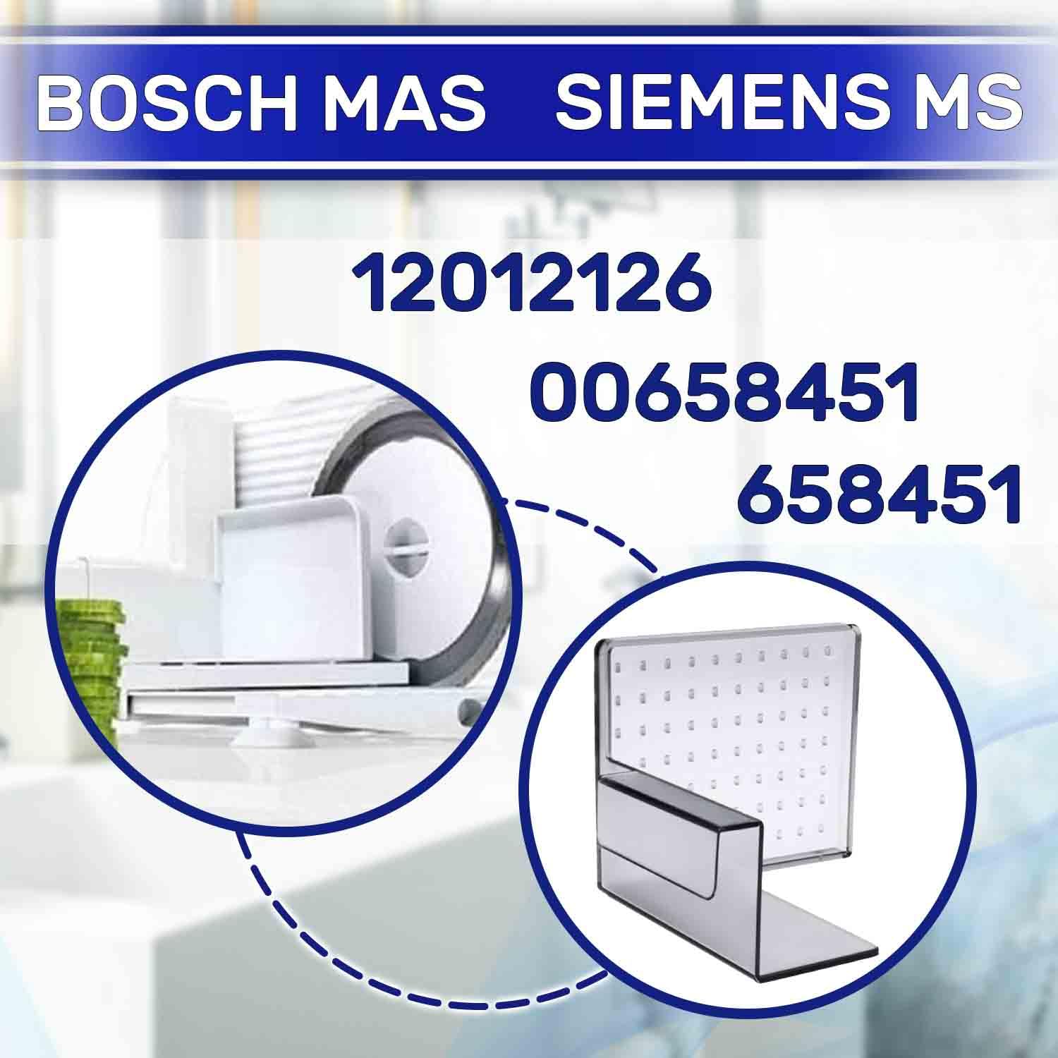Soporte para Cortafiambres Electrico con Código Original 12012126 para Bosch para Siemens - Garantía de 10 Años - MONTERAL