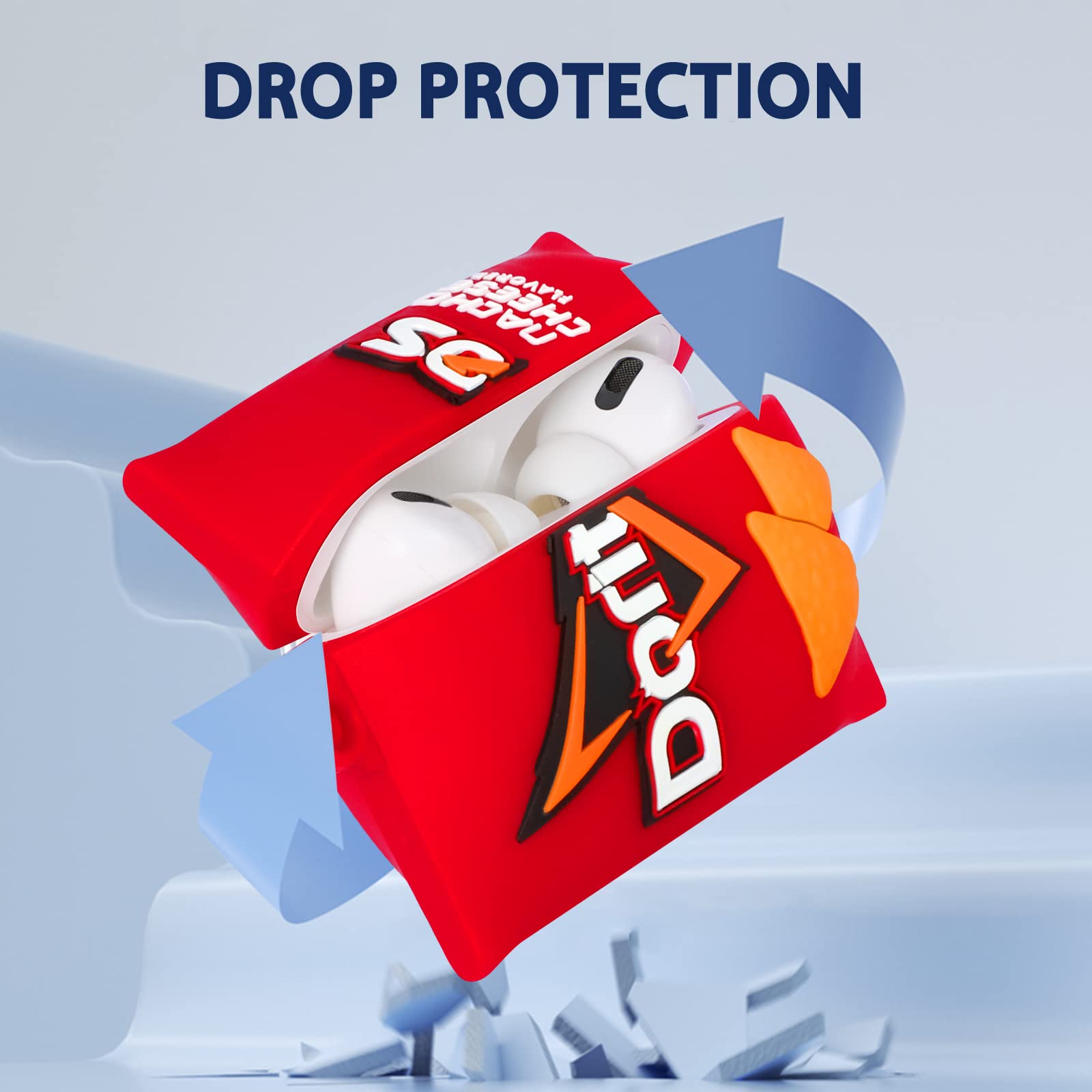 Amazon | WowChic AirPods Pro 2019/Pro 2用ケース 2022 ソフト