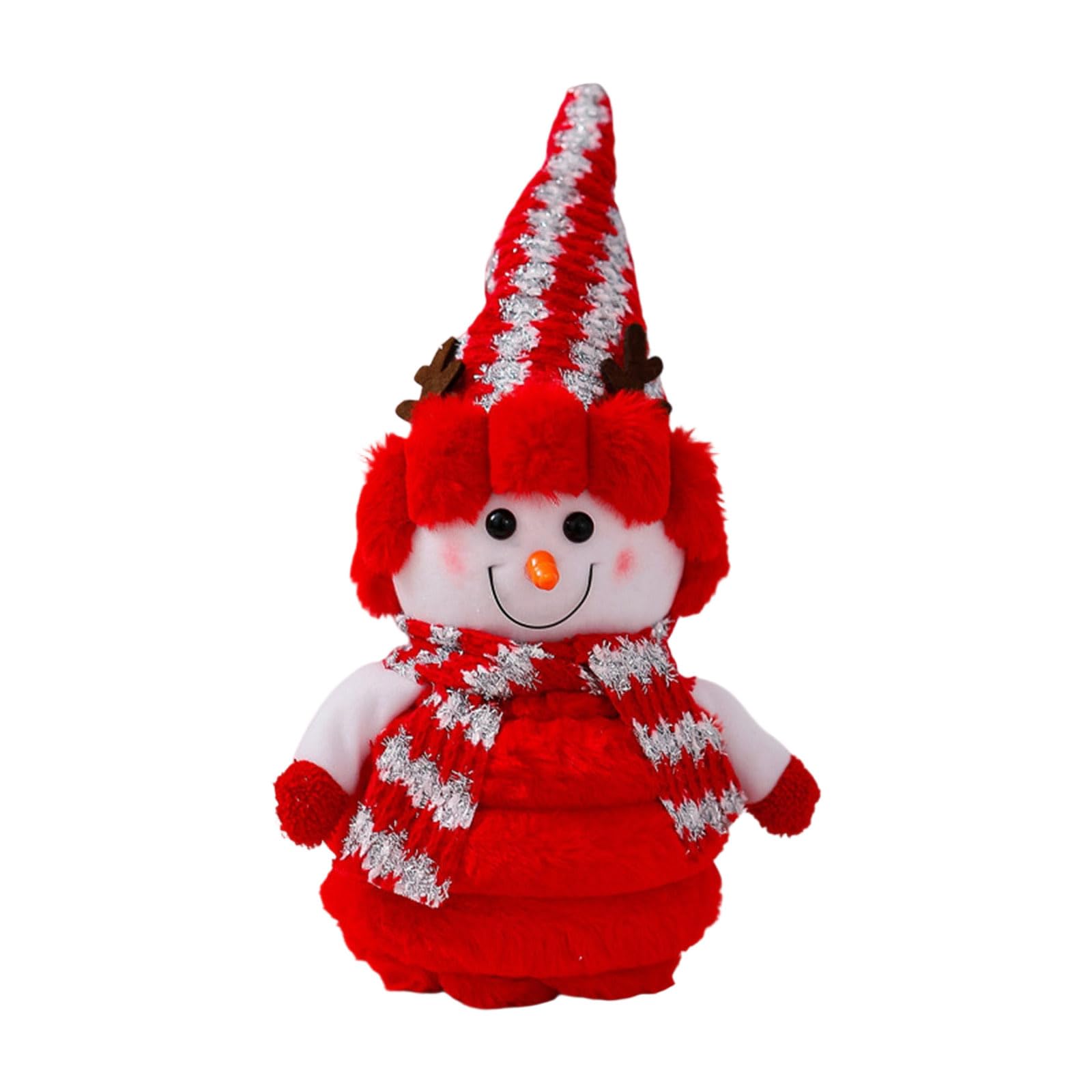 Peluche de Noël bonhomme de neige pour raviver la magie des fêtes en famille