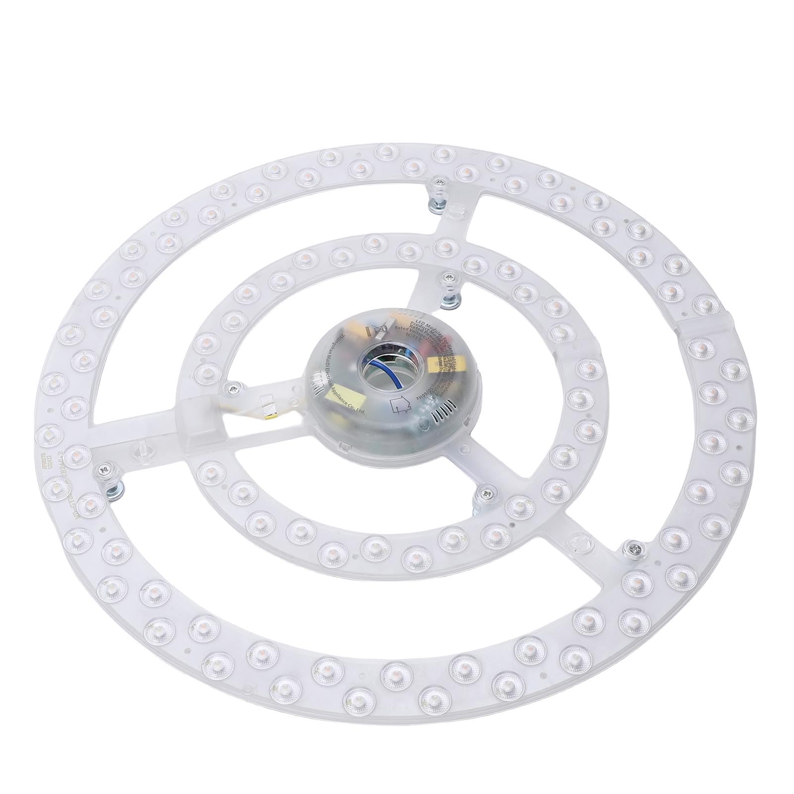 Generic Placa de luz LED para ventilador de techo de 13,2 pulgadas, 3 temperatura de color ajustable