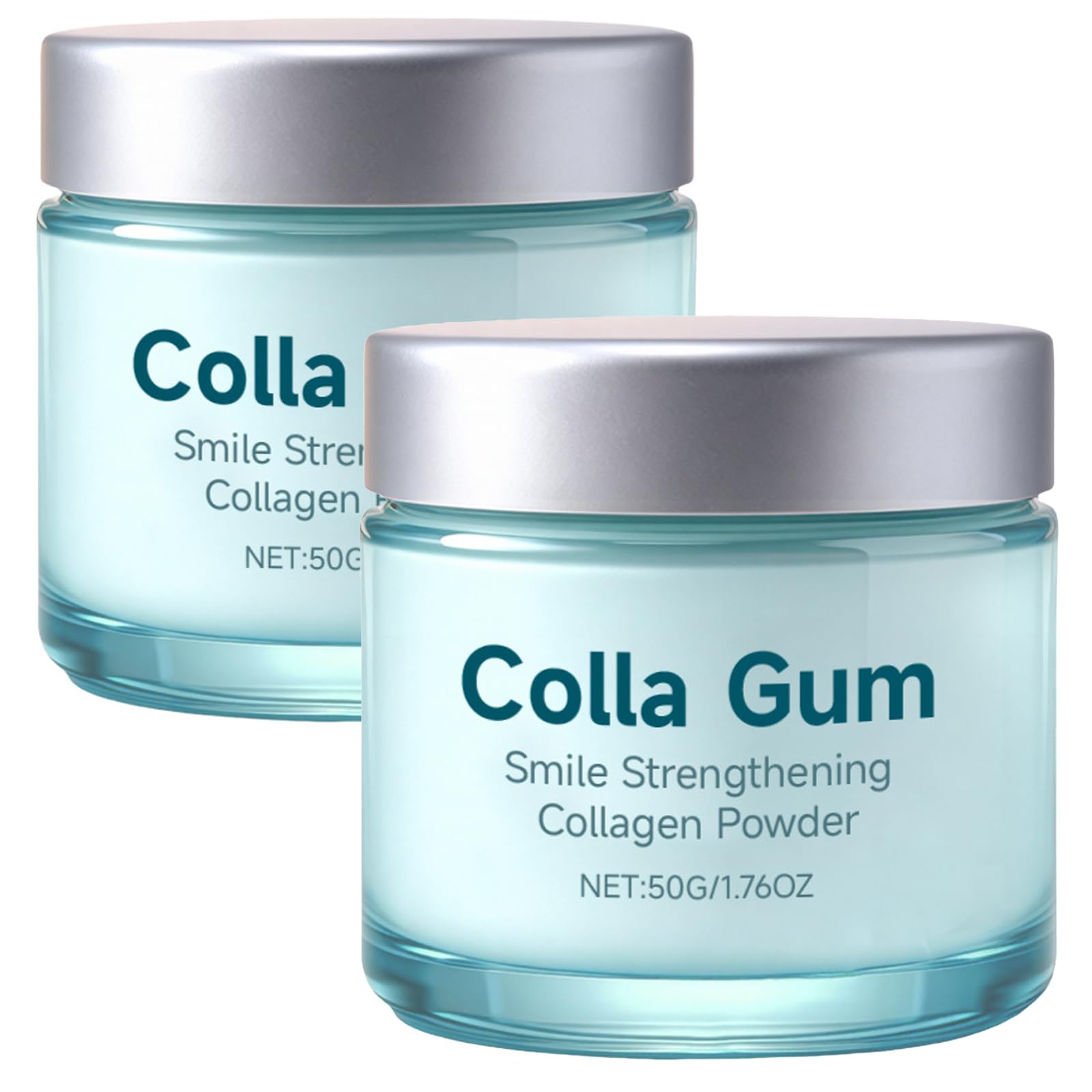 Collagum Smile Strengthening Powder, Smile Strengthening Oral Care Powder with Collagen, Gum & Enamel Protection Tooth Powdere for Daily Use (2) - 2