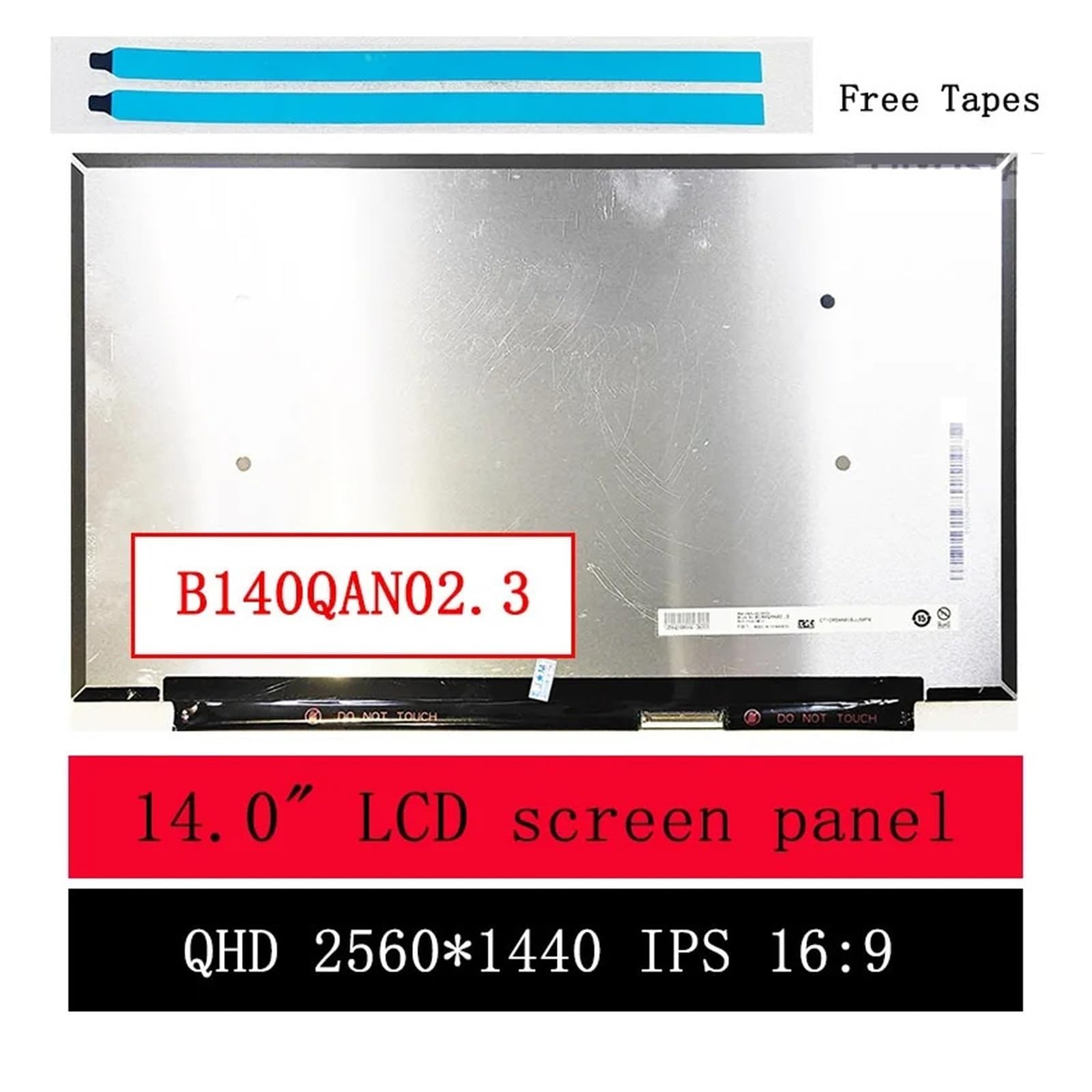 B140QAN02.3, Compatibile for AUO, Pannello Schermo LCD