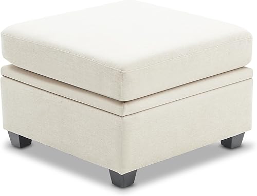 Miniatura 14 de Sofá cama modular seccional, sofá cama reversible, sofá cama modular de 6 asientos con almacenamiento y diván, sofás para sala de estar, gris claro