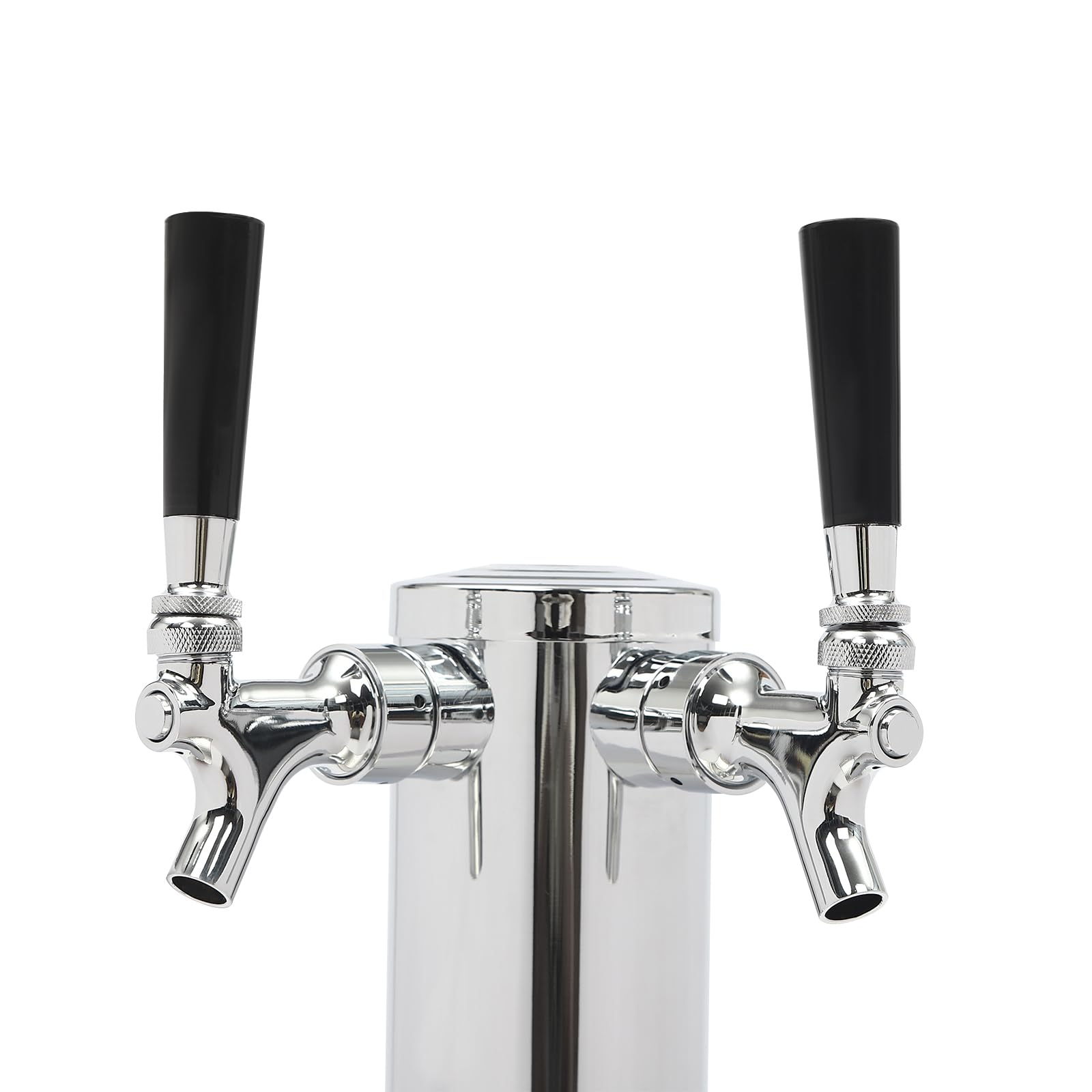 Columna de cerveza con 2 grifos para cerveza y otras bebidas