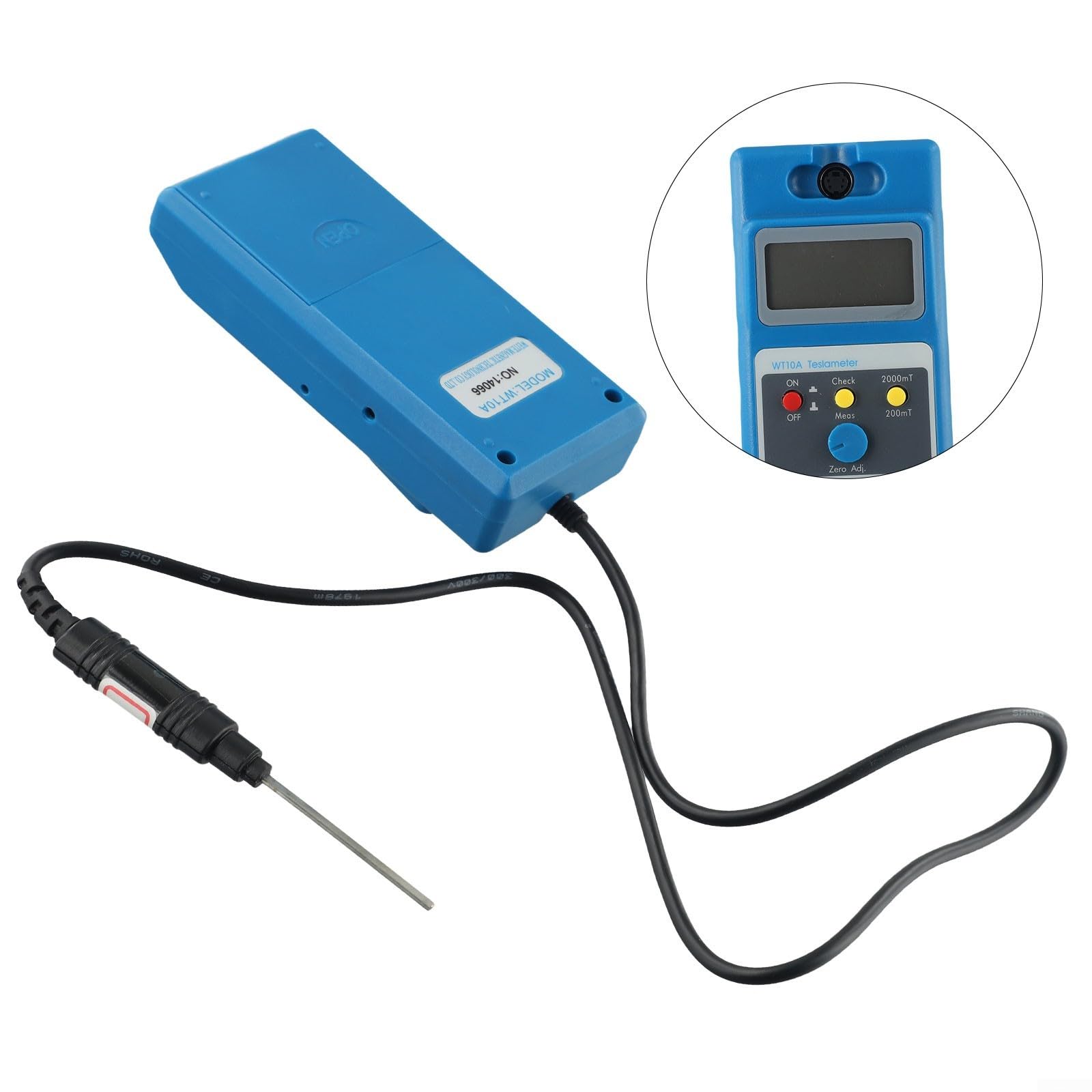 Gaussmeter Tesla Meter WT10A WT-10A The Fluxmeter Surface