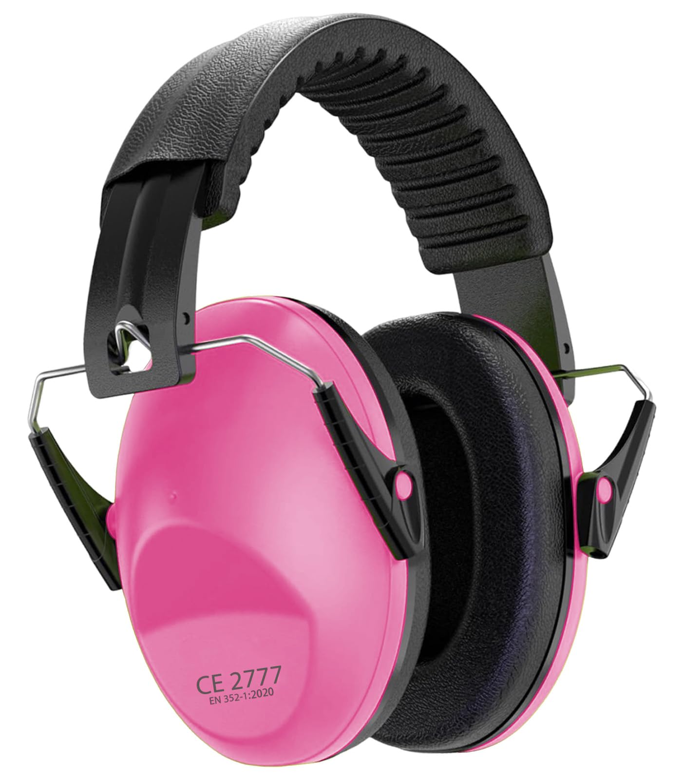 YANKUIRUI Hearing Protection for Children, SNR 26 dB Noise Protection for 3-16 years. Earmuffs for Sleep, Travel and Carnival Parades, Autism Noise Canceling Kids Ear Defenders (Pink)