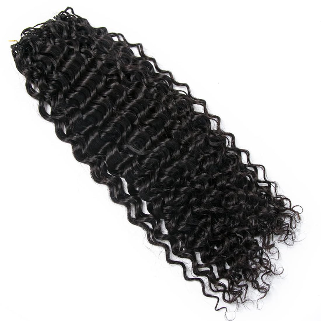 Eayon Human Crochet Hair for Miracle Knots Water Wave NC 16" 200 Strands image 5