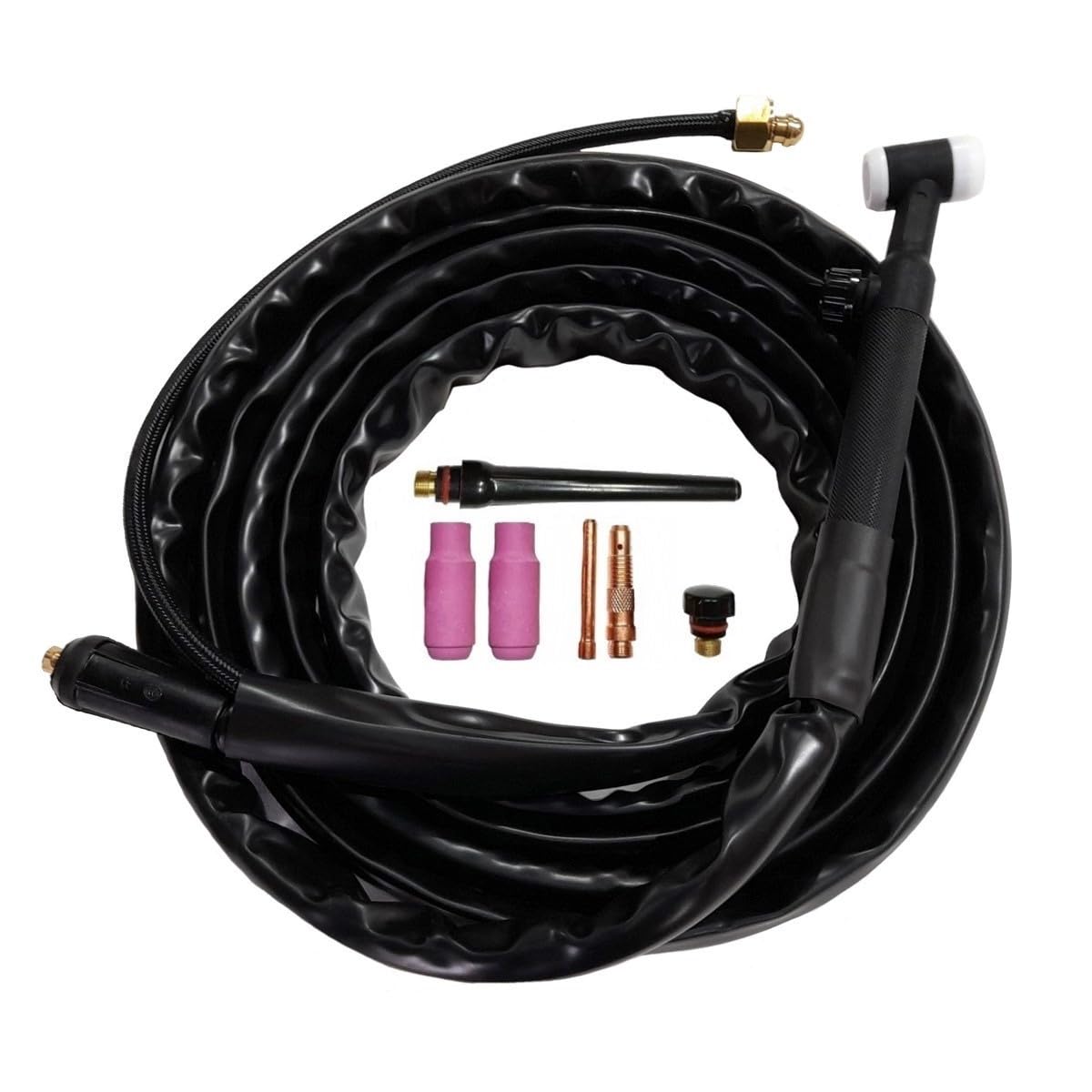 WP17V TIG Welding Torch Flexible Head TIG Lift Scratch WP17 10-25 4m Cable