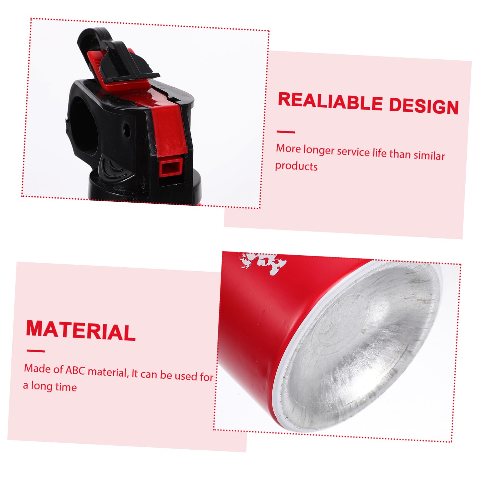 Operitacx Extincteur Voiture Portable Rouge Extincteur Pratique et pour Auto et Maison Sécurité Incendie Facile à Transporter et Fixer