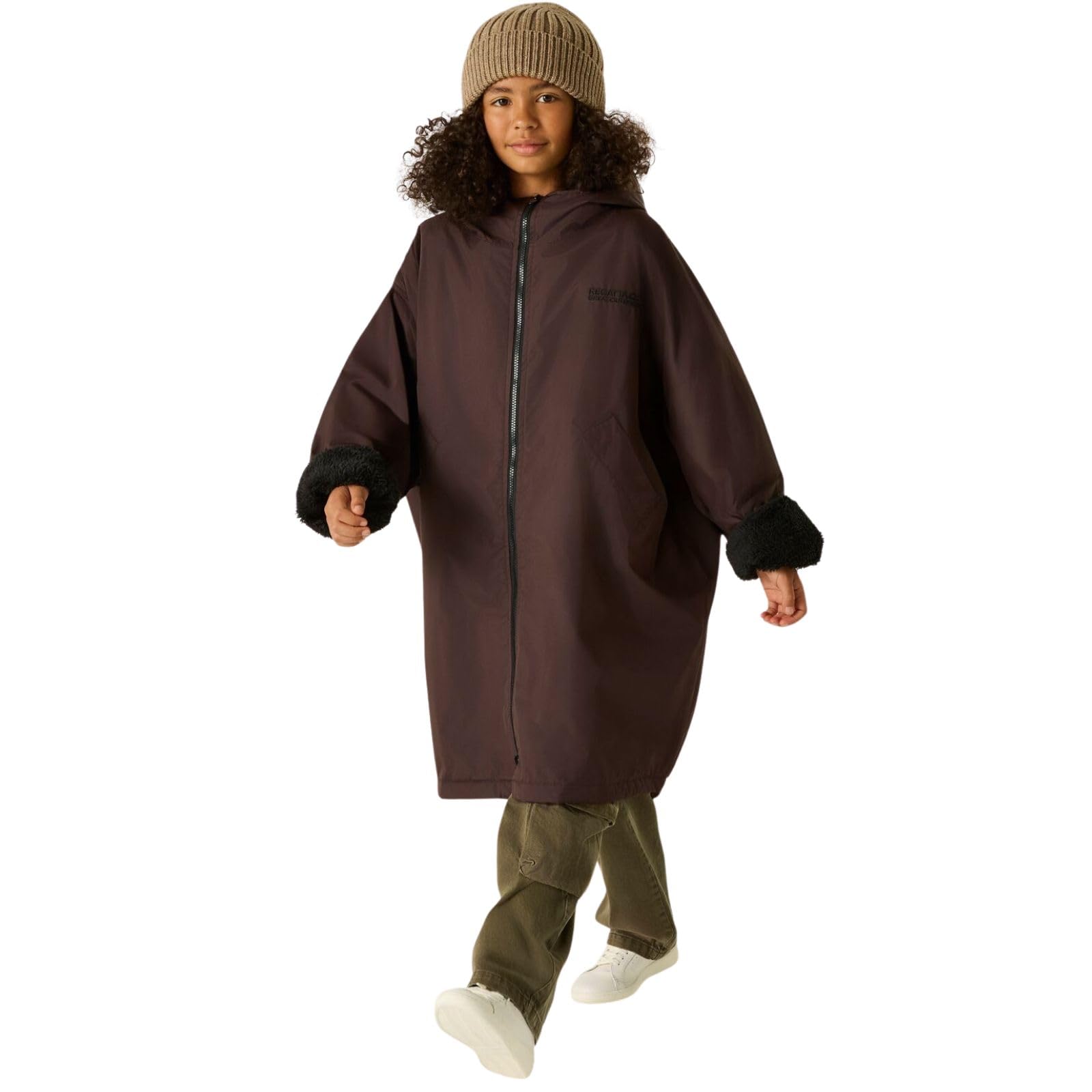 Regatta Bourbon Kids Spirit Of Adventure Changing Robe - 5-9 Yrs