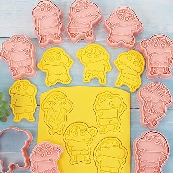 クレヨンしんちゃん　クッキー型　5個セット クレヨンしんちゃん クッキー型 5個セット クレヨンしんちゃんの