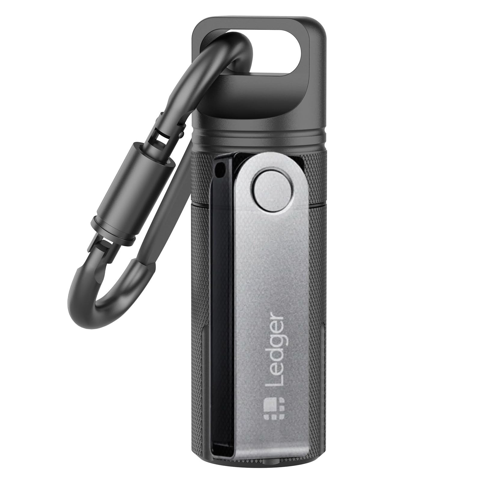 Aluminum Alloy Travel Case Waterproof Crypto Wallet Case - Fits Ledger Nano  X/S/S Plus, USB Drives & SD Cards (Shockproof, Aluminum) Travel Crypto  Storage Aluminum Case