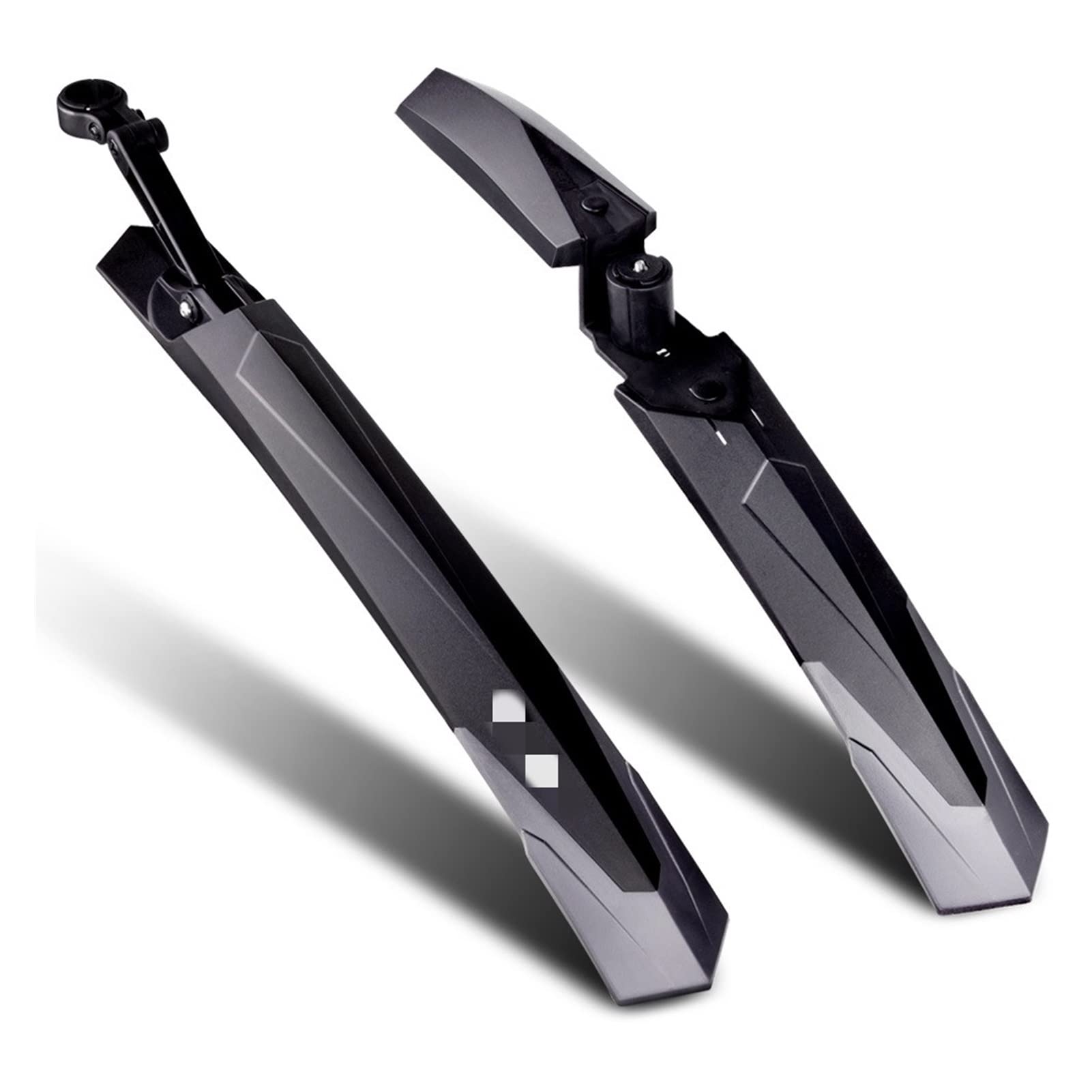 Zestaw błotników rowerowych z regulowanymi błotnik Przenośny regulowany błotnik do roweru górskiego poszerzenie wydłużenie regulowany tylny przedni ogon 24-29 '' błotnik roweru górskiego trwałe przeci
