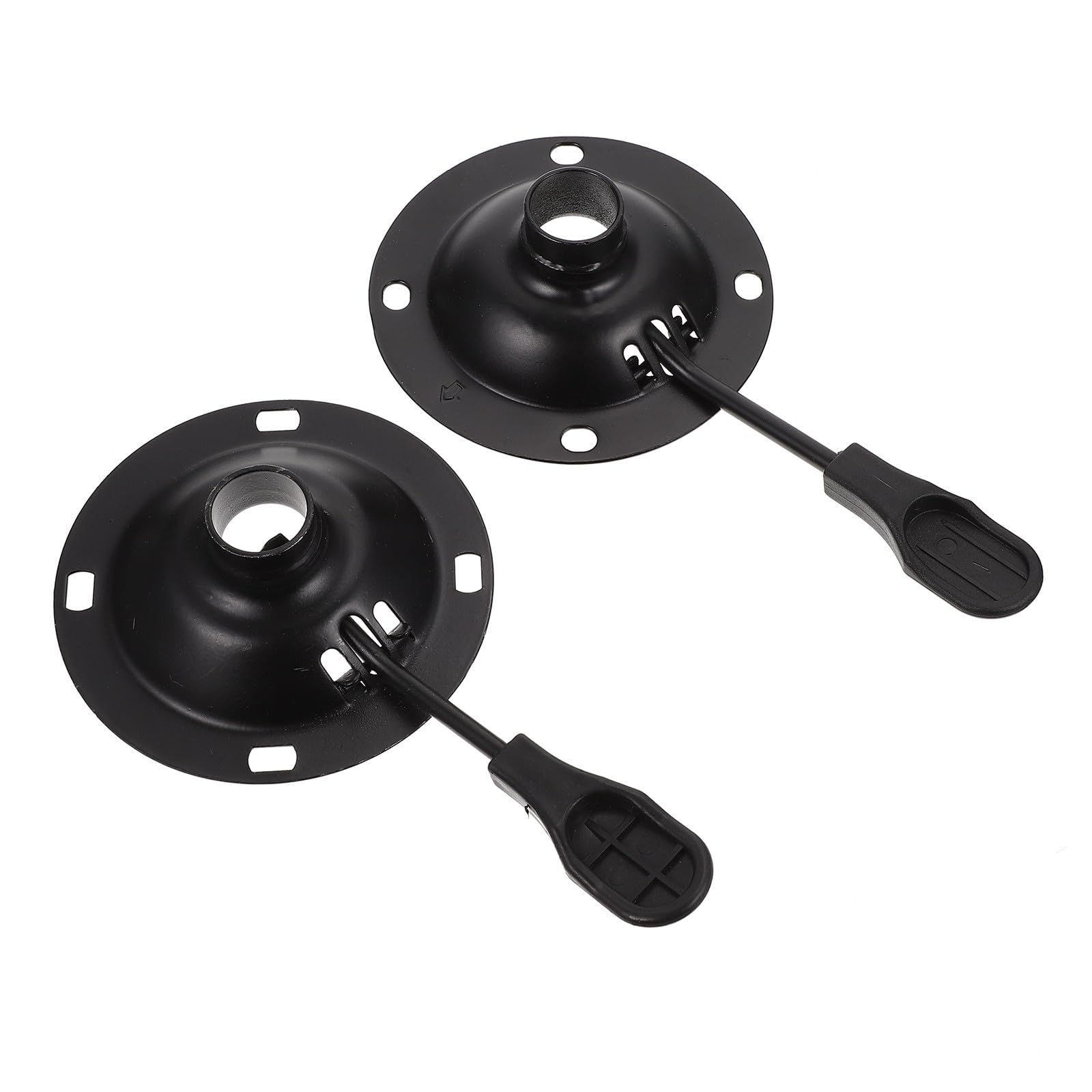 Accessoires ronds pour chaise pivotante plateau tournant fer noir meuble salon